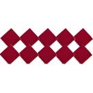 Kit 10 Un Guardanapo Renda Guipir Vermelho 45X45Cm Rafimex Kit 10 Un Guardanapo Renda Guipir Vermelho 45X45Cm Rafimex