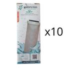 Kit 10 Un Refil Filtro Carvão Ativado Clor 7 Hidrofiltros