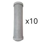 Kit 10 Un Refil Hidrofiltros Clor 9.3/4 Elemento Filtrante