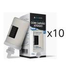Kit 10 Un Vela Original Oasis Carvão Ativado Dupla Ação