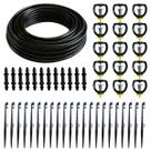Kit 10 Und Irrigação Micro Aspersão Amanco 65 LPH Completo Sistema Completo para Irrigação Precisa