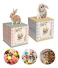 Kit 10 Unid Caixa Pop Up Breeze Docinhos Coelho 9x9x11 Cm