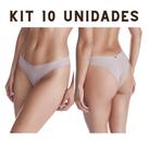 Kit 10 Unidades - Calcinha Tanga Corte A Laser - Não Marca Kit 10 Unidades - Calcinha Tanga Corte A Laser - Não Marca