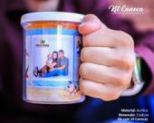 Kit 10 unidades caneca acrílica com foto