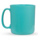 KIT 10 UNIDADES CANECA PP ACRYLIC LINE 450 ML Cor:AZUL TURQUESA