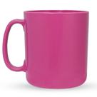 KIT 10 UNIDADES CANECA PP ACRYLIC LINE 450 ML Cor:ROSA