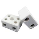 Kit 10 Unidades Conector Porcelana 2 Polos 10mm Interneed