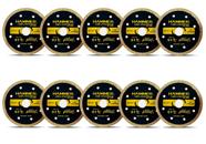 Kit 10 Unidades Disco De Corte Diamantado Liso 110 X 20 Mm Kit 10 Unidades Disco De Corte Diamantado Liso 110 X 20 Mm