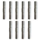Kit 10 Unidades Emenda Ar Condicionado Reta 12mm Alumínio Kit 10 Unidades Emenda Ar Condicionado Reta 12mm Alumínio