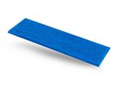 Kit 10 Unidades Fibra Azul de Limpeza Macia Leve British Sem Riscos 23 cm x 10 cm Para Prataria Porcelana Vidros Cristal