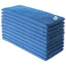 Kit 10 Unidades Fibra Azul de Limpeza Macia Leve British Sem Riscos 26 x 10 cm Superfícies Delicadas Cristal / Porcelena