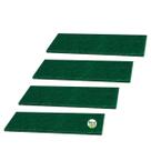 Kit 10 Unidades Fibra de Limpeza Geral Multiuso Verde 10 cm x 23 cm British Para Casa Escritórios Hotéis Hospitais Lojas