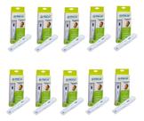 Kit 10 Unidades G-Tech Termômetro Digital TH1027 Branco