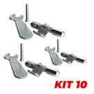 Kit 10 Unidades Reparo De Abas P/ Caixa De Luz 4x2 Marcai