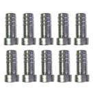 Kit 10 Unidades Salva Vidas Conexão Espigão 12mm Alumínio Kit 10 Unidades Salva Vidas Conexão Espigão 12mm Alumínio