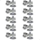 Kit 10 unidades Segurador Batedor de Porta Forte Prendedor Fixador de Porta