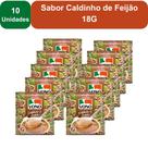 Kit 10 Unidades Sopas Cremosas VONO Individual Sabor Caldinho de Feijão 18G
