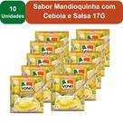 Kit 10 Unidades Sopas Cremosas VONO Individual Sabor Mandioquinha com Cebola e Salsa 17G