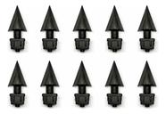 Kit 10 Unidades Tampa Plastica Flecha Grade Metalon 20x30