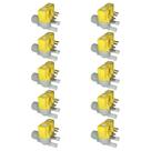 Kit 10 Válvula Entrada Electrolux Ltr10 Lm06 Lf75 Lte09 110V Kit 10 Válvula Entrada Electrolux Ltr10 Lm06 Lf75 Lte09 110V