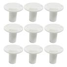 Kit 10 Válvulas de Ar Canhão Hidromassagem Chapéu Arejador Piscina Spa Banheira Brustec