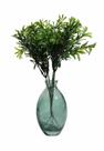 Kit 10 Vaso de Vidro Decorativo Vasinho Planta 12cm Verde