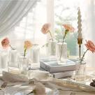 Kit 10 Vasos Decorativo em Vidro Jarrinho Flores Solitário Difusor