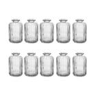 Kit 10 Vasos Decorativo em Vidro Jarrinho Flores Solitário Mesa Posta Kit 10 Vasos Decorativo em Vidro Jarrinho Flores Solitário Mesa Posta