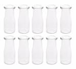 Kit 10 Vasos em Vidro Decorativo Mesa Posta Lembrancinhas