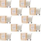 KIT 10 velas de vanilla para massagem hidratante beijavel