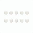 Kit 10 Velas Pitoco 2 Cm Decoração Parafina Pequena Casamento