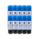 Kit 10 velas votiva 7 dias 260g (azul clara e preta)