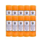 Kit 10 velas votiva 7 dias 260g (laranja)