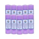 Kit 10 velas votiva 7 dias 260g (lilás)