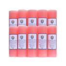 Kit 10 velas votiva 7 dias 260g (rosa)