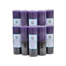 Kit 10 velas votiva 7 dias 260g (roxa e preta)
