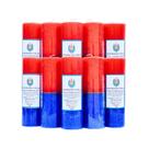 Kit 10 velas votiva 7 dias 260g (vermelha e azul escuro)