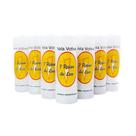 Kit 10 Velas Votiva 7 Dias Branco 210g Parafina Pura