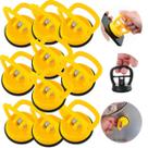 Kit 10 Ventosa 6cm Sucção Até 5kg Desamassador Reparador De Carro Com Ventosa Forte Sucção Remove Amassados Vidro Celular Acessórios Lataria Atacado
