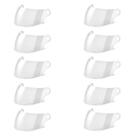 Kit 10 Viseiras de Reposição Para Capacete Evolution 788