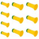 KIT 10 Vuvuzela Buzina Corneta Copa Brasil Pequena