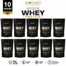 Kit 10 Whey Protein Space Rocket 900g 31g Proteína Academia Kit 10 Whey Protein Space Rocket 900g 31g Proteína Academia
