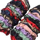 Kit 10 Xuxinha Anti Frizz Elástico Liguinha Acessório para Cabelo Scrunchie