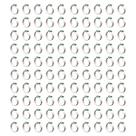 Kit 100 Abraçadeira Rosca Sem Fim Aço Carbono Fita 14mm 44x57mm 1.1/2x2.1/4" Suprens