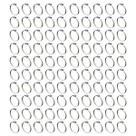 Kit 100 Abraçadeira Rosca Sem Fim Aço Carbono Fita 9mm 51x64mm 2x2.1/2" Suprens