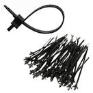 Kit 100 Abraçadeiras Presilha Com Grampo 13cm
