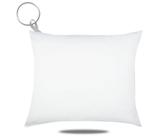Kit 100 almochaveiro 5x5 branco completo com argola