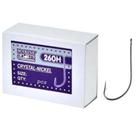 Kit 100 Anzol Pesca Marine Sports Crystal Nickel 260h N-8