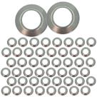 Kit 100 Arruelas de Ferro Para Calota Aro 13 14 15 Universal Kit 100 Arruelas de Ferro Para Calota Aro 13 14 15 Universal