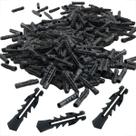 kit 100 Bucha de Fixação 6mm x 30mm Plast Concreto e Tijolo